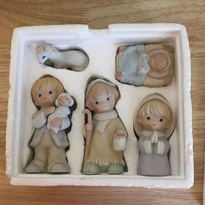 🇺🇸ALS🇺🇸 EUC Homco Children Nativity Set 5502